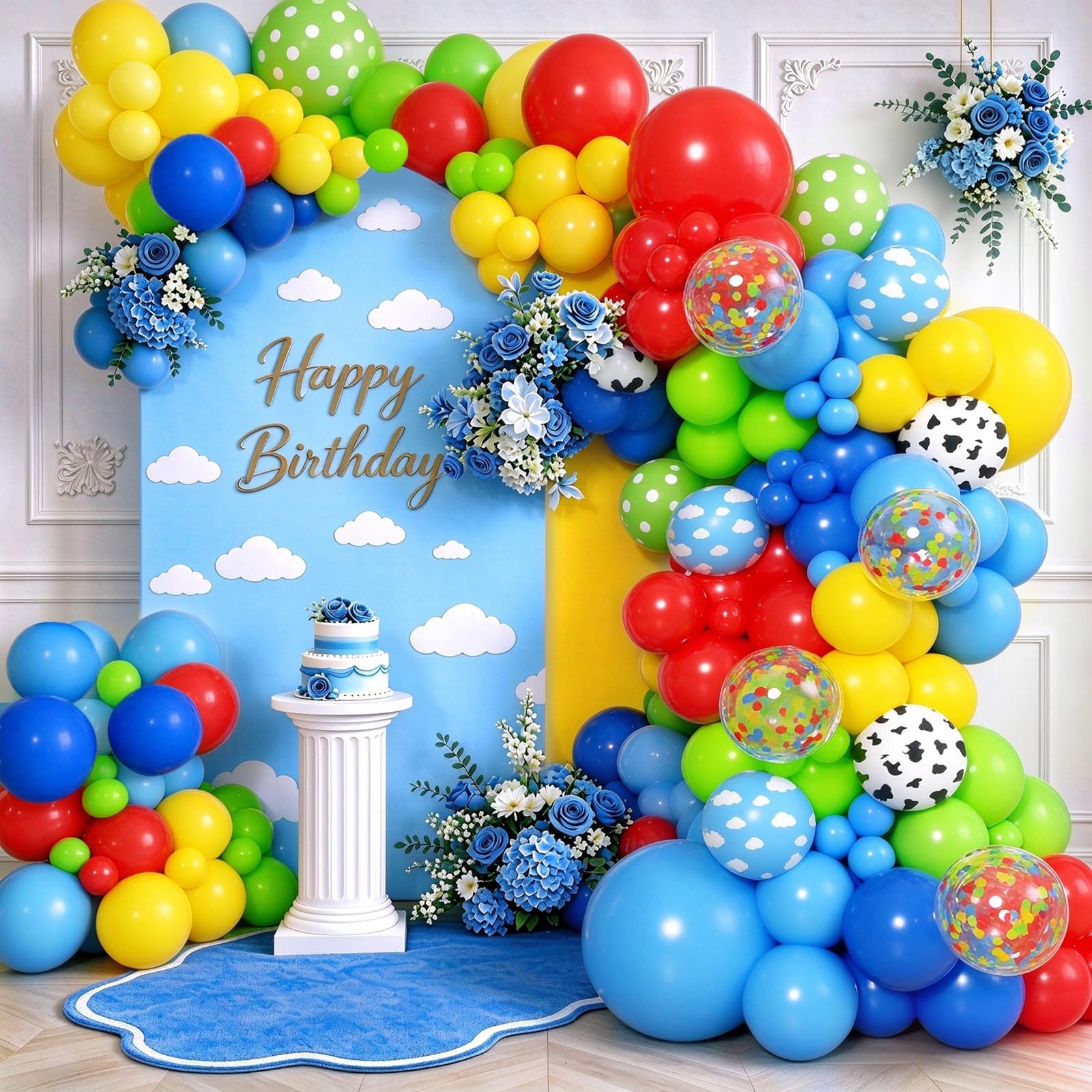 Toy Inspired Story Balloon Arch