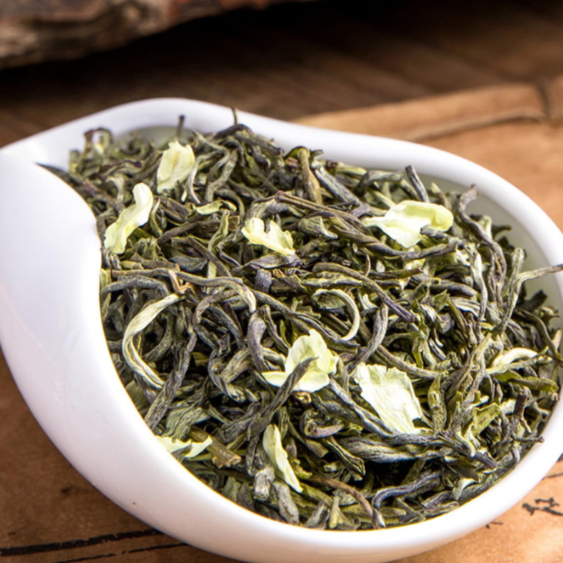 Wybrana Zielona Herbata, Jaśminowa Dryfująca Herbata Śnieżna Herbata Wysokogórska Mocny Aromat Herbata W Puszkach 500g/17.64oz