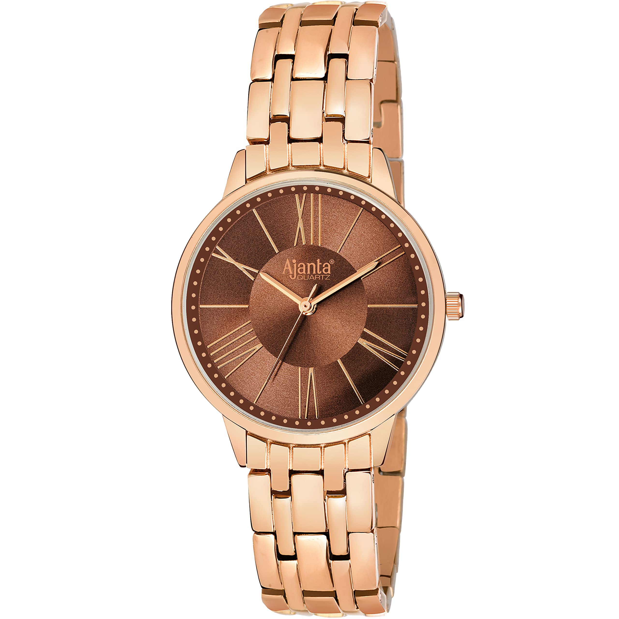 Ajanta Quartz Casual Analog Silver Dial Womens Watch-AWC116ESL-3 (B09BFDS6B1) Amazon Price History, Amazon Price Tracker