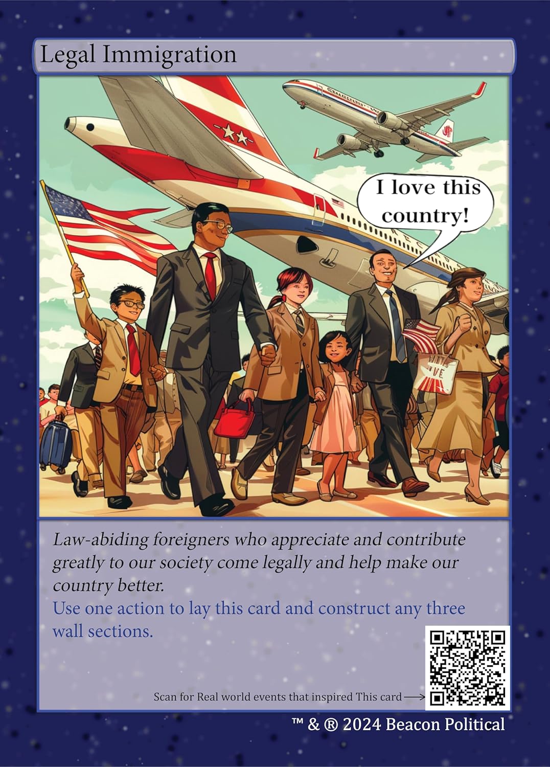 Trump Game Build that Wall | Easy to Learn and Outrageously Fun for Teens & Adults Alike | 2-6 Players Ages 13+