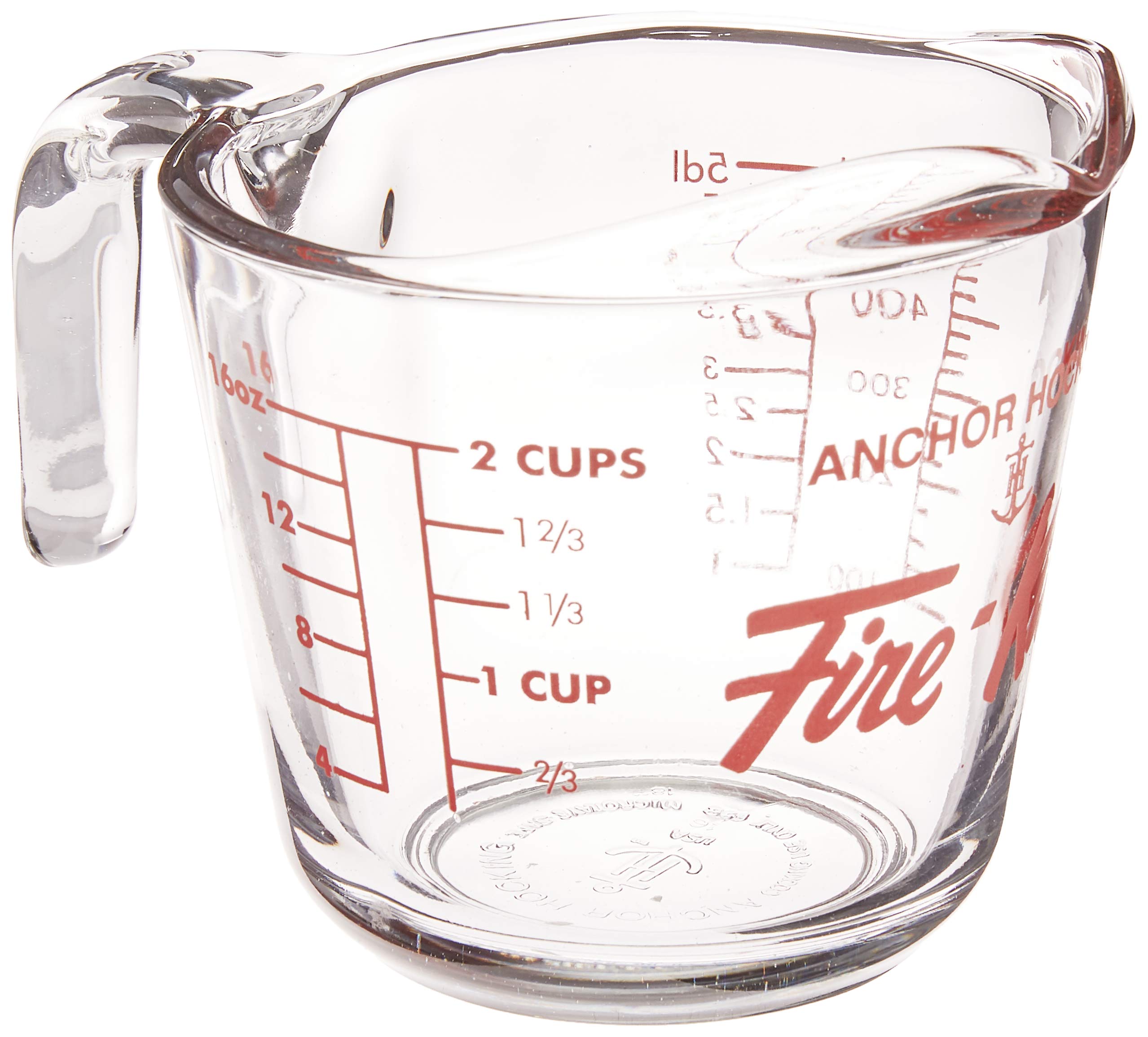 Anchor Hocking Fire-king 16 Oz Glass Measuring Cup