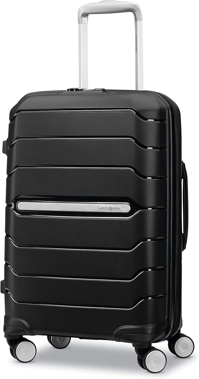 Samsonite Freeform 21-Inch Hardside Carry-On Luggage with Spinner Wheels - Hardshell Carry-On Suitcase - TSA