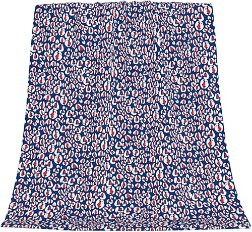 Miniatura 5 de Leopard Throw Blanket for Women Soft Summer Fleece Blanket Washable Travel Lightweight Blanket for Sofa Bed Couch All Season -50"x40"