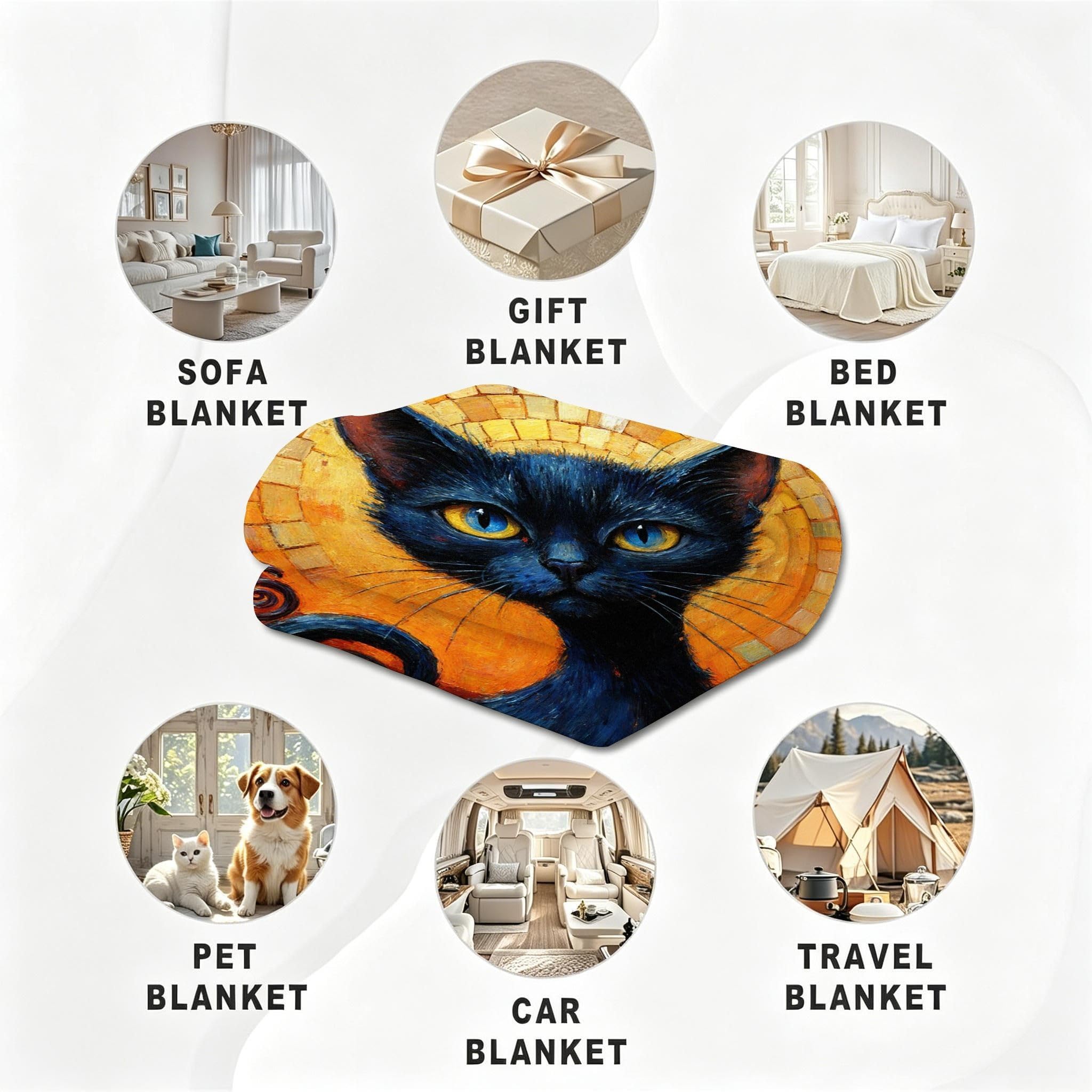 Manta XXL 240x260 cm Flor 3D Polar para Sofá Cama-A268
