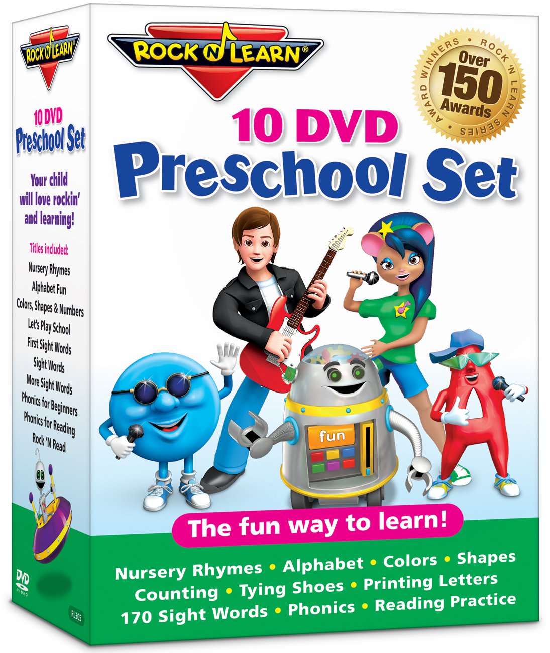Amazon.com: Preschool Set by Rock 'N Learn