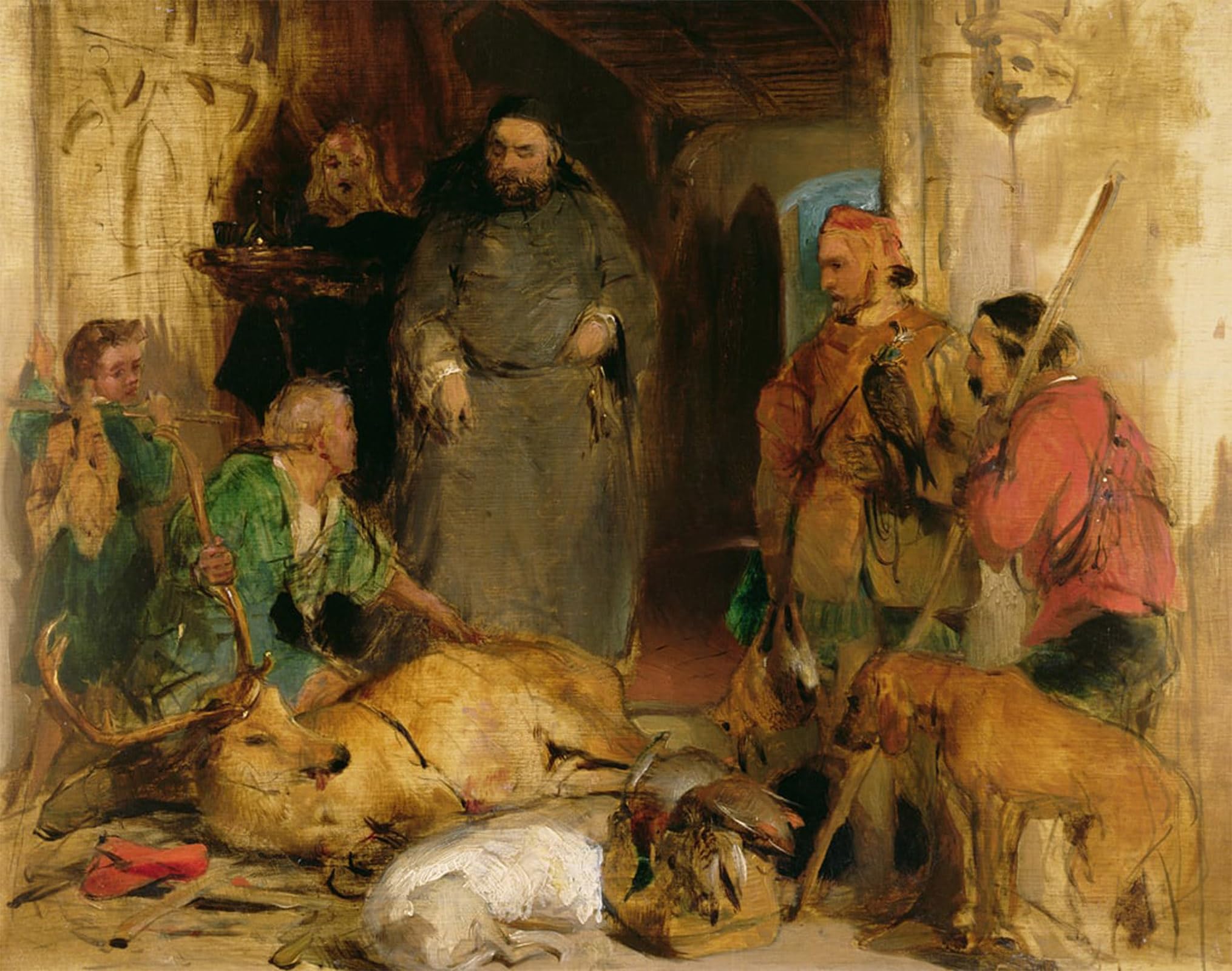 SERENDIPITP Aesthetic Poster Photo Wall Print Retro Picture Famous painting by Edwin Landseer Modern Wall Artwork for Home Decor 60x90cm