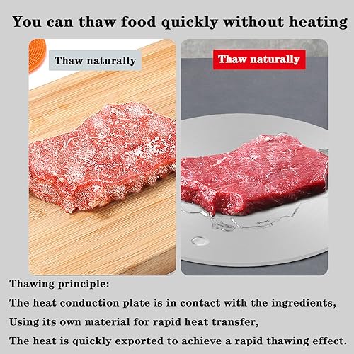 Miniatura 8 de Alfombrilla de acero inoxidable de 11 pulgadas, convertidor de inducción, difusor de calor, placa de anillo a fuego lento, placa de inducción con