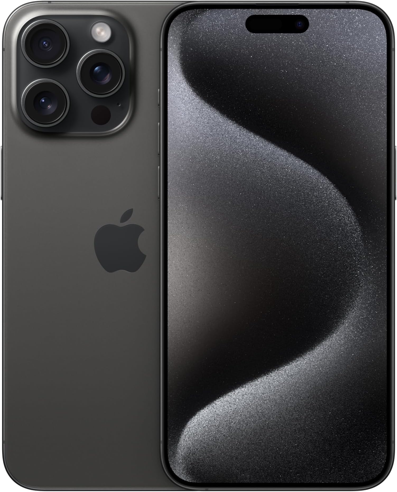 Apple iPhone 15 Pro Max, 256GB, Black Titanium - Locked to Boost Mobile (Renewed)