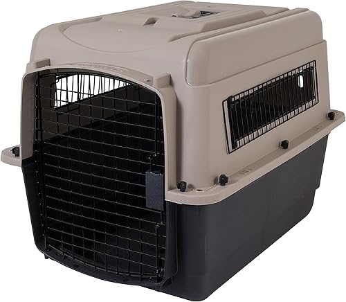Petmate Ultra Vari Dog Kennel Durable Heavy Duty Dog Crate Made with Recycled Materials from Small to XL Pet Carrier