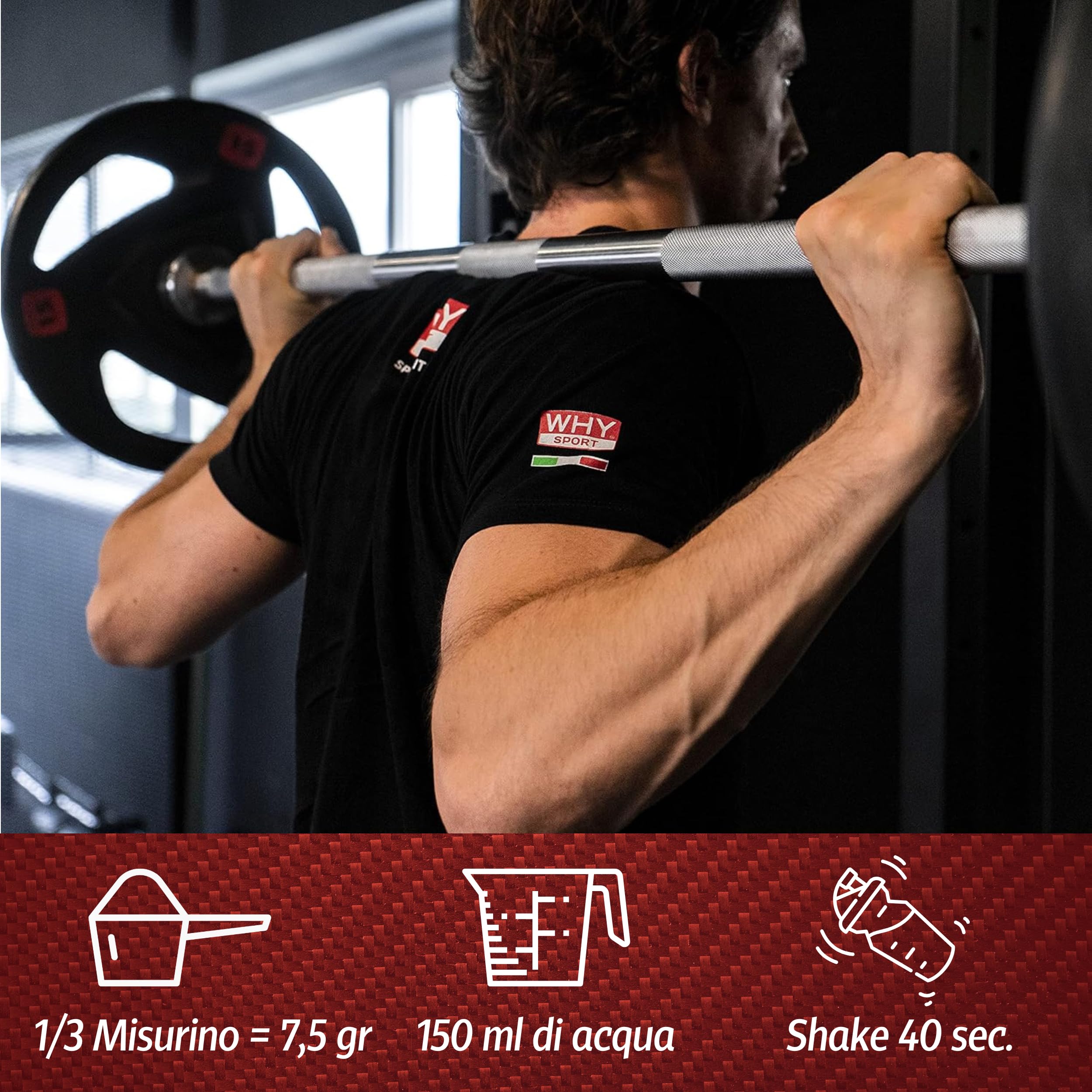 WHY SPORT NITRO PUMP INFINITY - Integratore Alimentare in Polvere a Base di Citrullina e Arginina – Confezione da 200 gr - Gusto Arancia