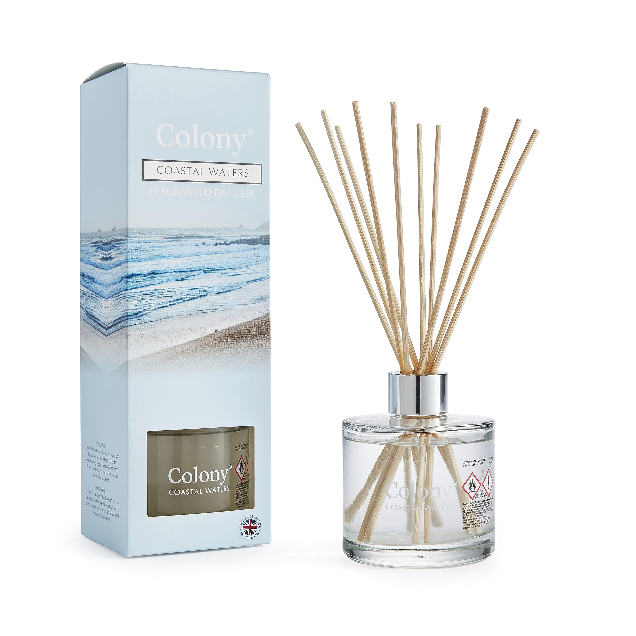 Wax Lyrical, Colony Coastal Waters 200ml Diffuser