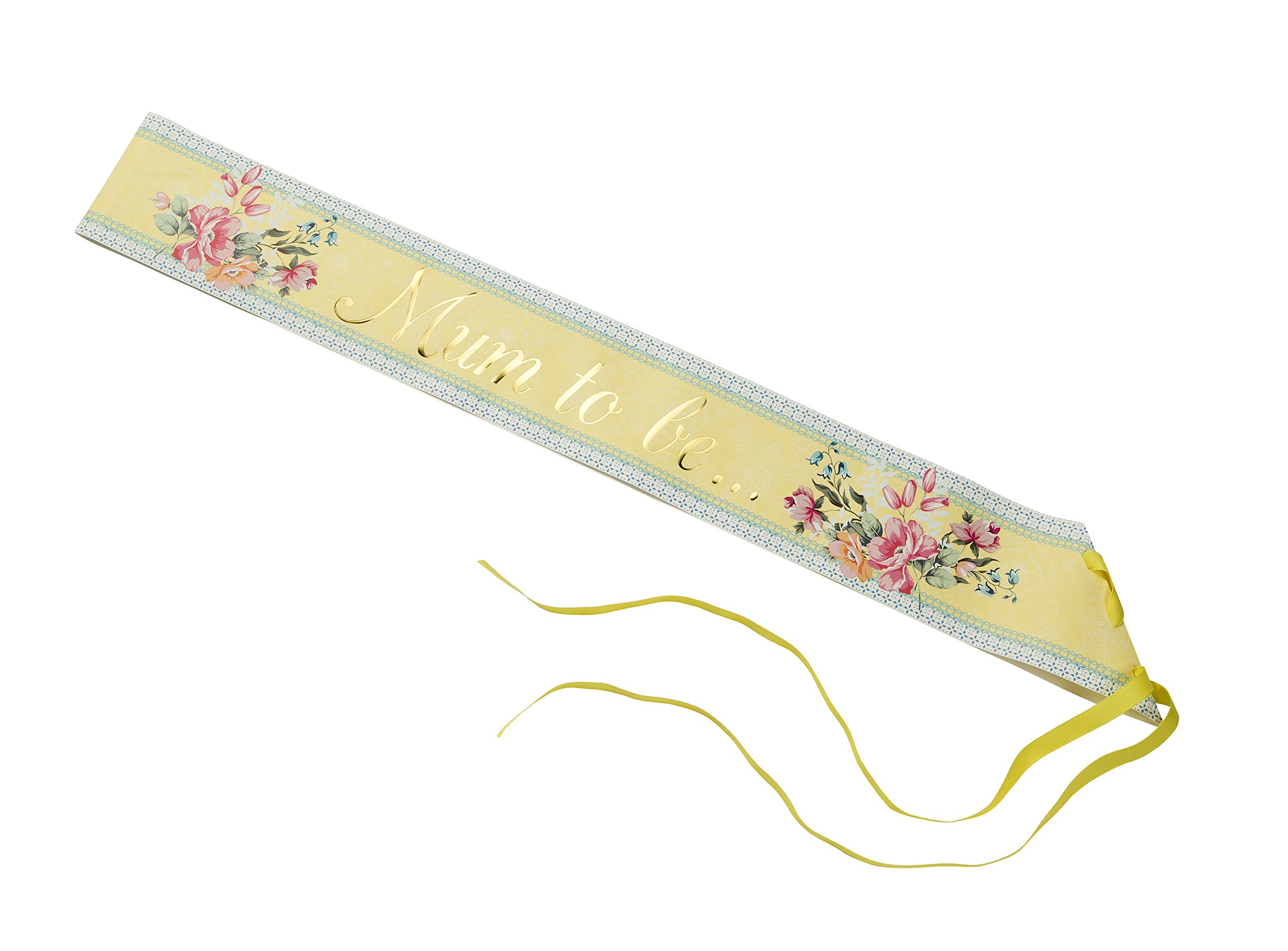 Talking Tables Baby Shower Decorations | Baby Shower Sash | Mum To Be Sash | Baby Shower For Girls | Baby Shower For Boys | Gender Neutral Baby Shower