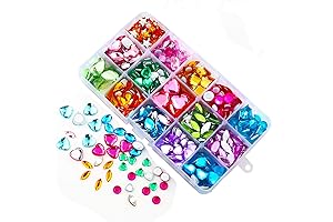 Self-Adhesive Jewels: A Rainbow of Colors for Creative Kids