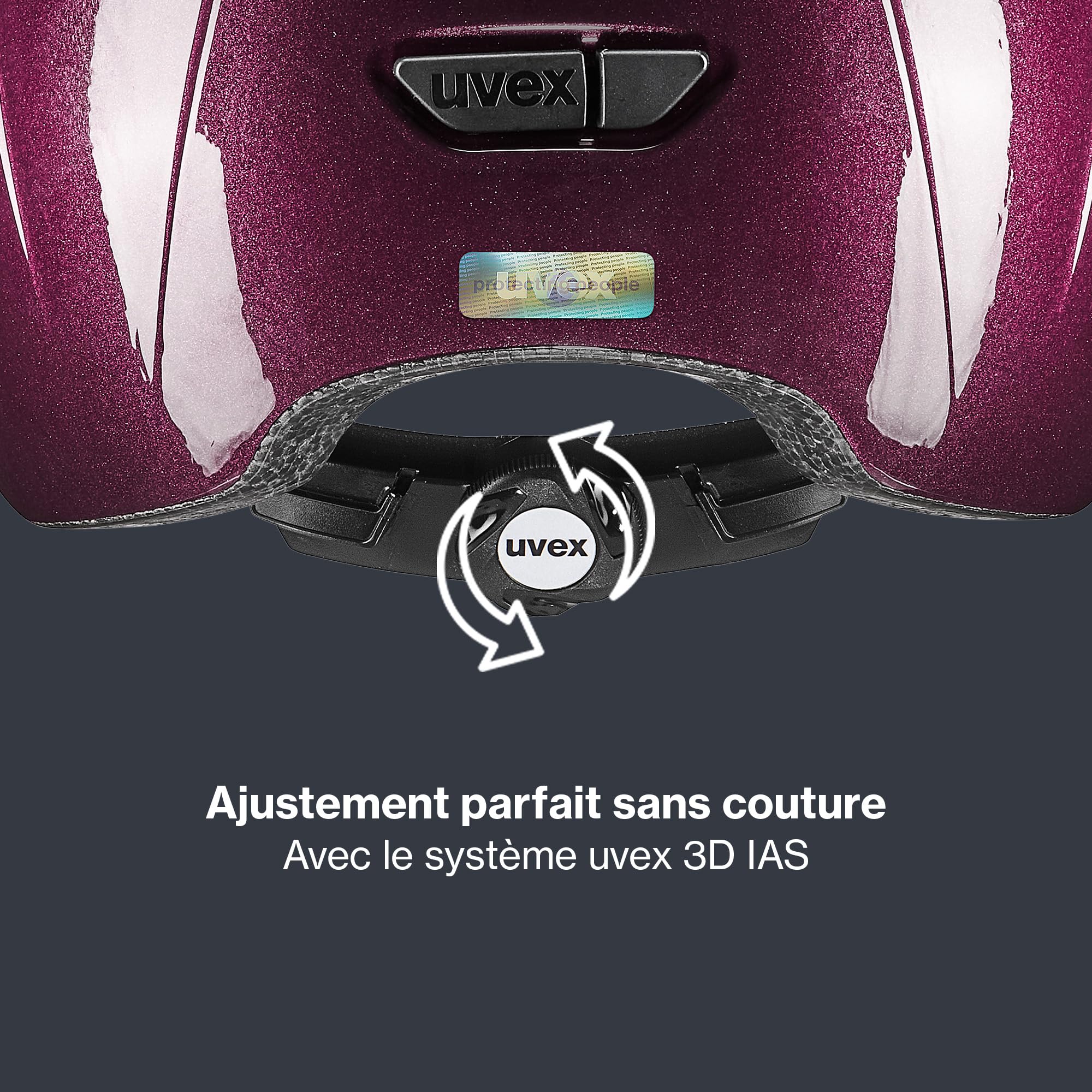 uvex kidoxx – Casque d’équitation Enfant léger et réglable