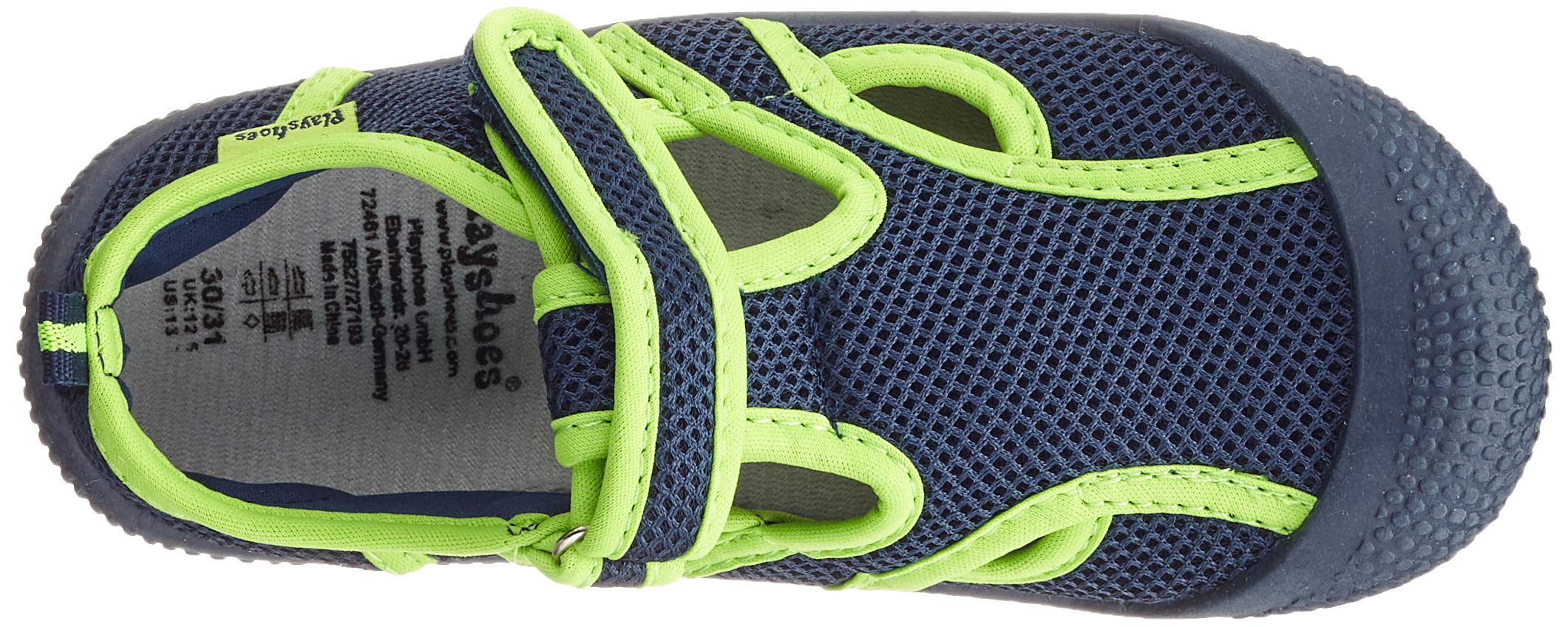 Playshoes Zapatos Acuaticos, Zapatos para deportes Acuáticos Unisex niños, Malla Marina, 20/21 EU