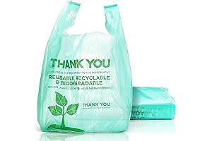 FMP Brands Biodegradable Plastic Grocery Bags