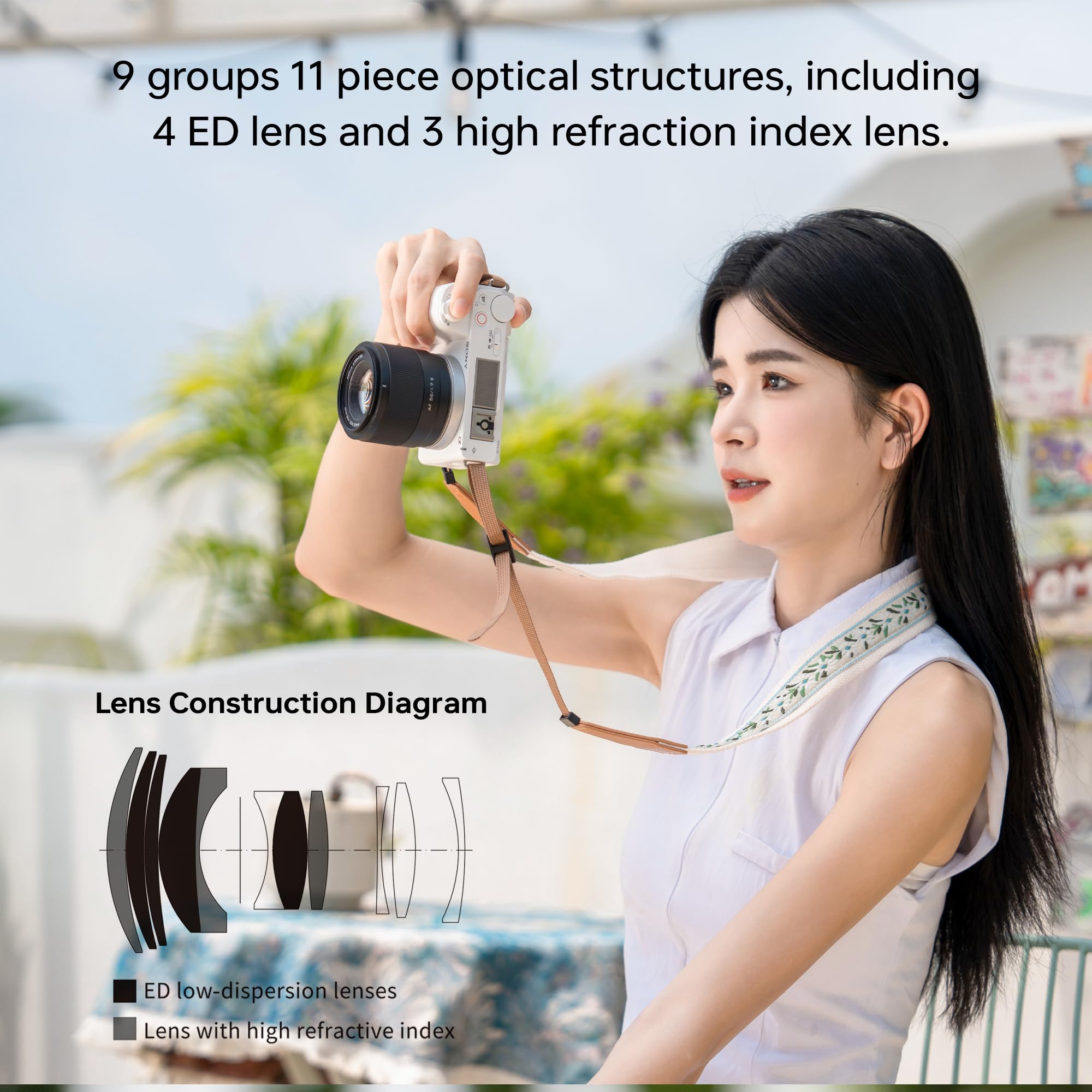 Amazon.com : Viltrox AF 56mm F1.7 APS-C Lens for Sony E-Mount, STM
