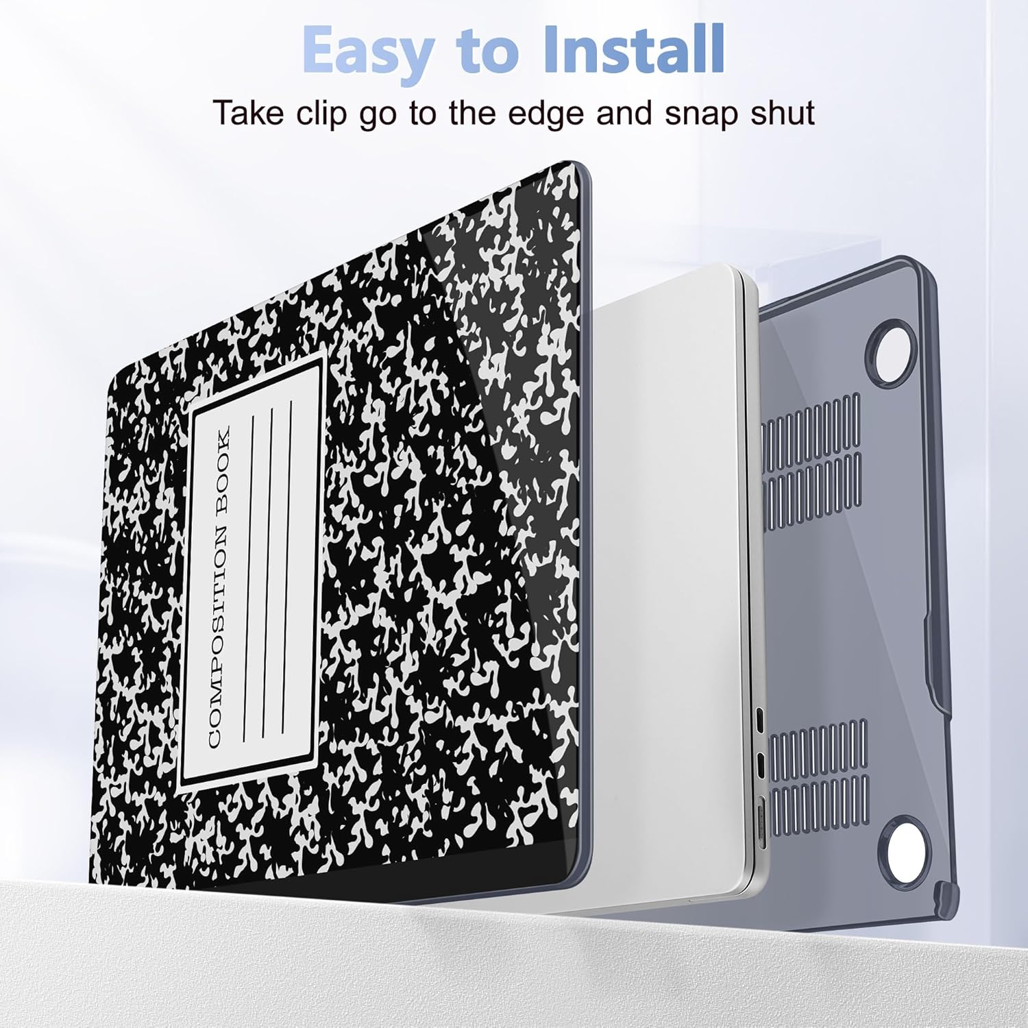 May Chen for M4 MacBook Air 13.6 Inch Case 2025 2024 2023 2022 Release Models: A3240 A3113 M3 A2681 M2, Plastic Hard Shell Case for MacBook Air 13.6" with Retina Display Fits Touch ID, Book - Image 9