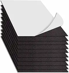 5 Folhas Manta Magnética Adesivada 10x15cm 0,3mm – Imã Flexível para Artesanato, Lembrancinhas e DIY