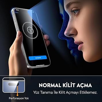Babilden iPhone 17 / 16 Pro İle Uyumlu Ekran Koruyucu Ultra Şeffaf Full Korumalı Temperli Kırılmaz Cam Koruma