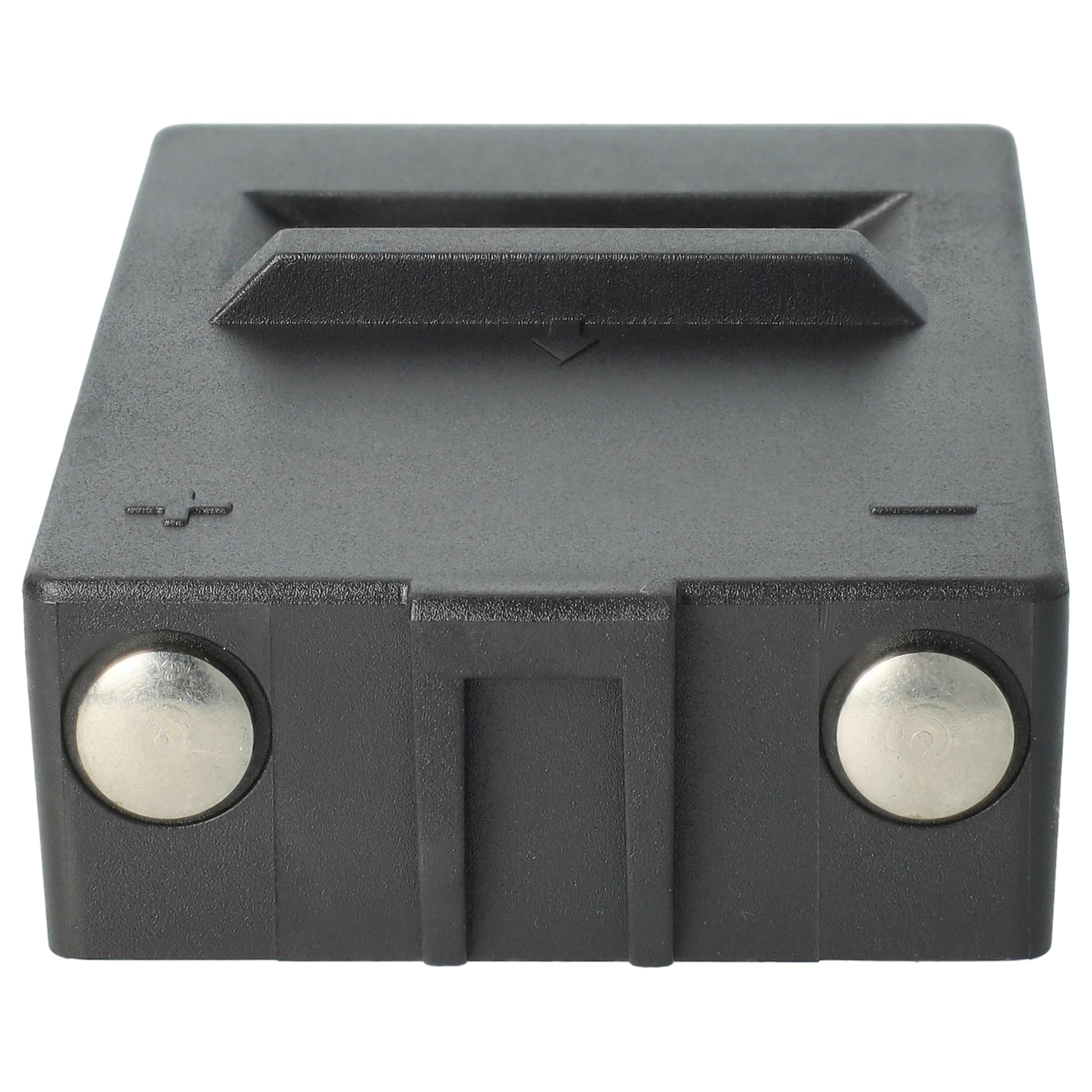vhbw 2x batteria compatibile con Hiab CombiDrive 4000 Radiocomando Industriale, Telecomando (2000mAh, 7,2V, NiMH) - Nero