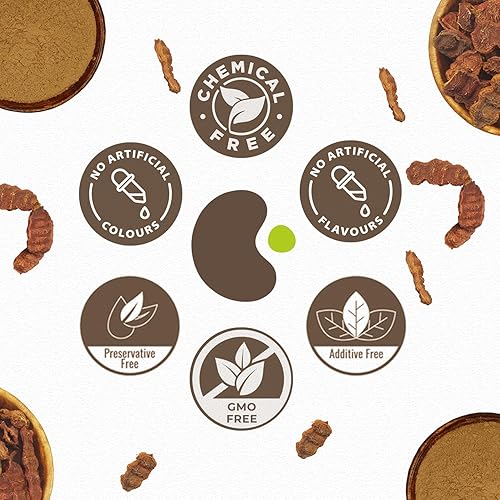 Miniatura 4 de CARMEL ORGANICS Shikakai Polvo 8 onzas o 8.01 oz Cuidado natural del cabello Limpieza y acondicionamiento Sin conservantes añadidos Acacia