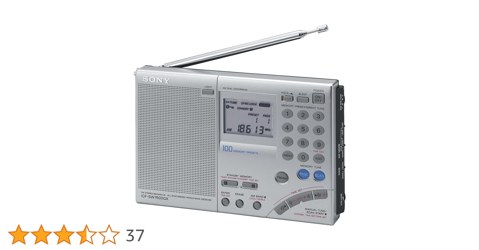 SONY ICF-SW7600GR デジタルラジオ Amazon.co.jp: SONY ICF-SW7600GR FMラジオ : 家電＆カメラ