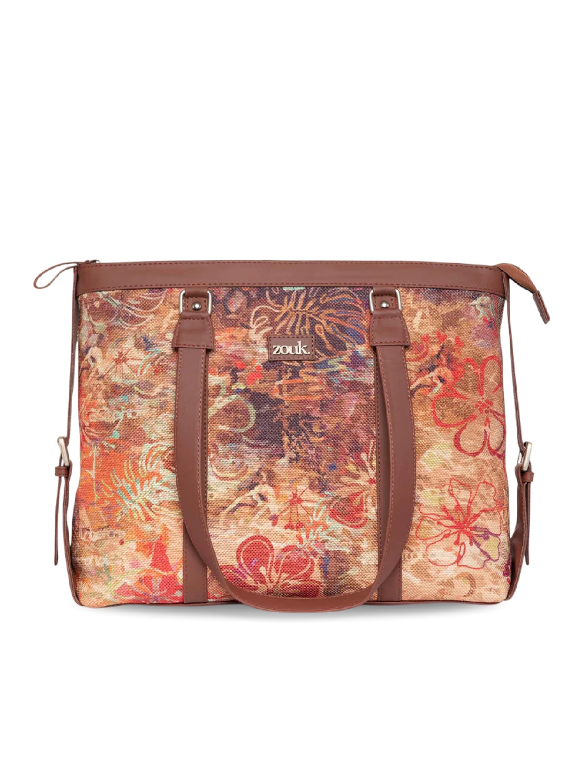 ZOUK Vegan Leather Office Bag - Laptop Tote -22 ZOUK Vegan Leather Office Bag - Laptop Tote -22