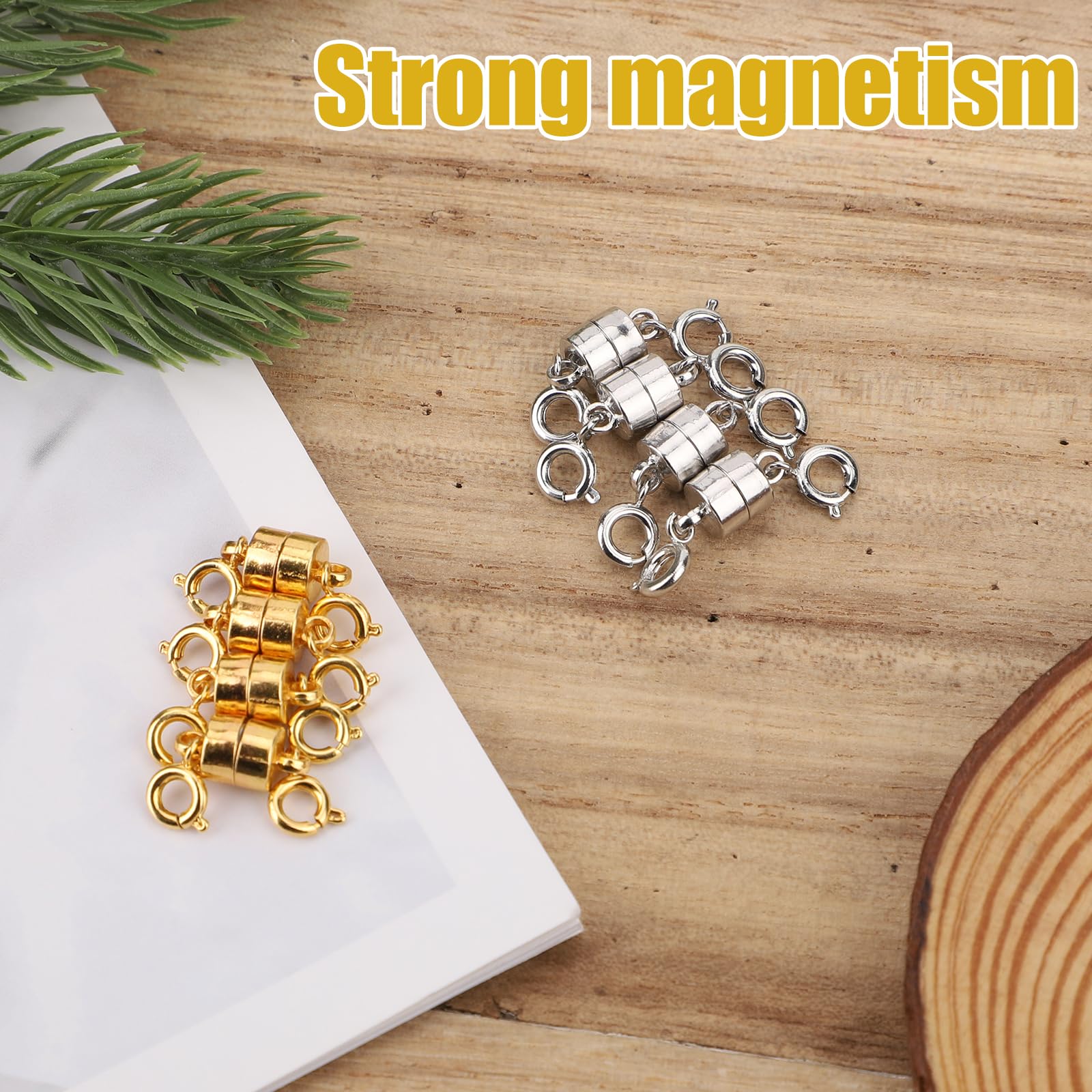 Magnetische Schmuckverschlüsse Für Halsketten & Armbänder – Gold & Silber, Einfach Anzulegen