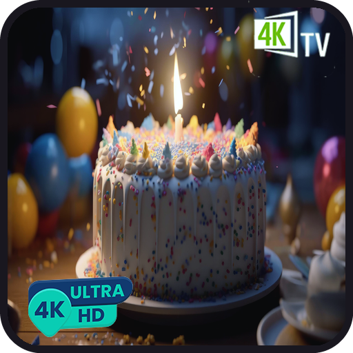 Studio-Hintergrund für Geburtstagsfeiern – Musikschleife für Geburtstagsfeiern