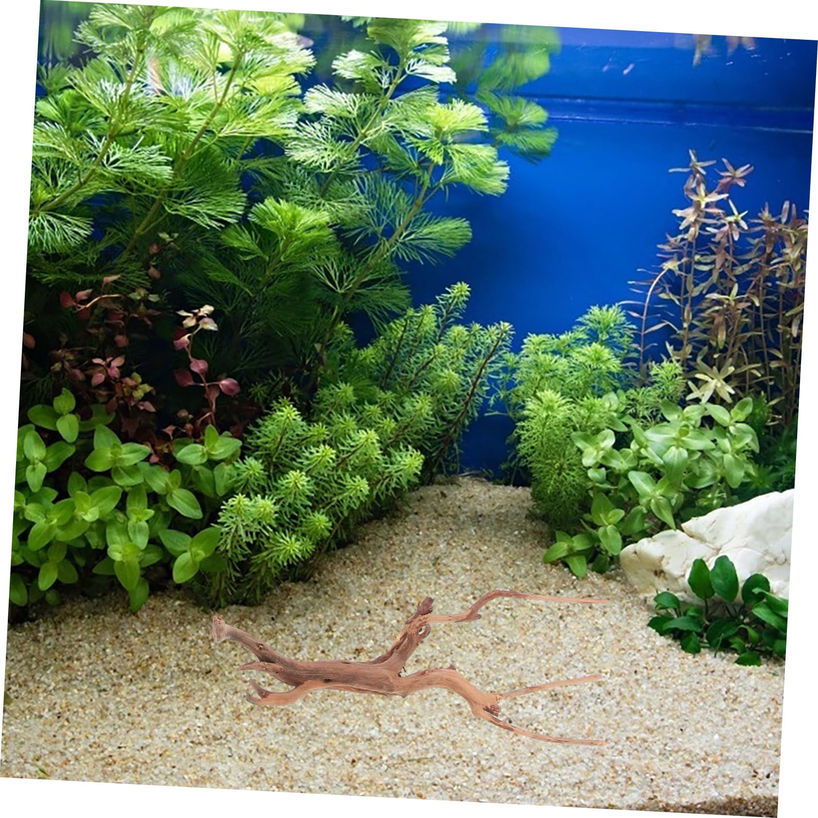 Madera Flotante para Pecera Adornos De Artesanía Natural Decoración Acuario