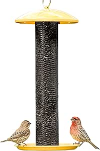 Perky-Pet YSSF00346-2 Straight-Sided Thistle Seed Wire Mesh Tube Finch Bird Feeder