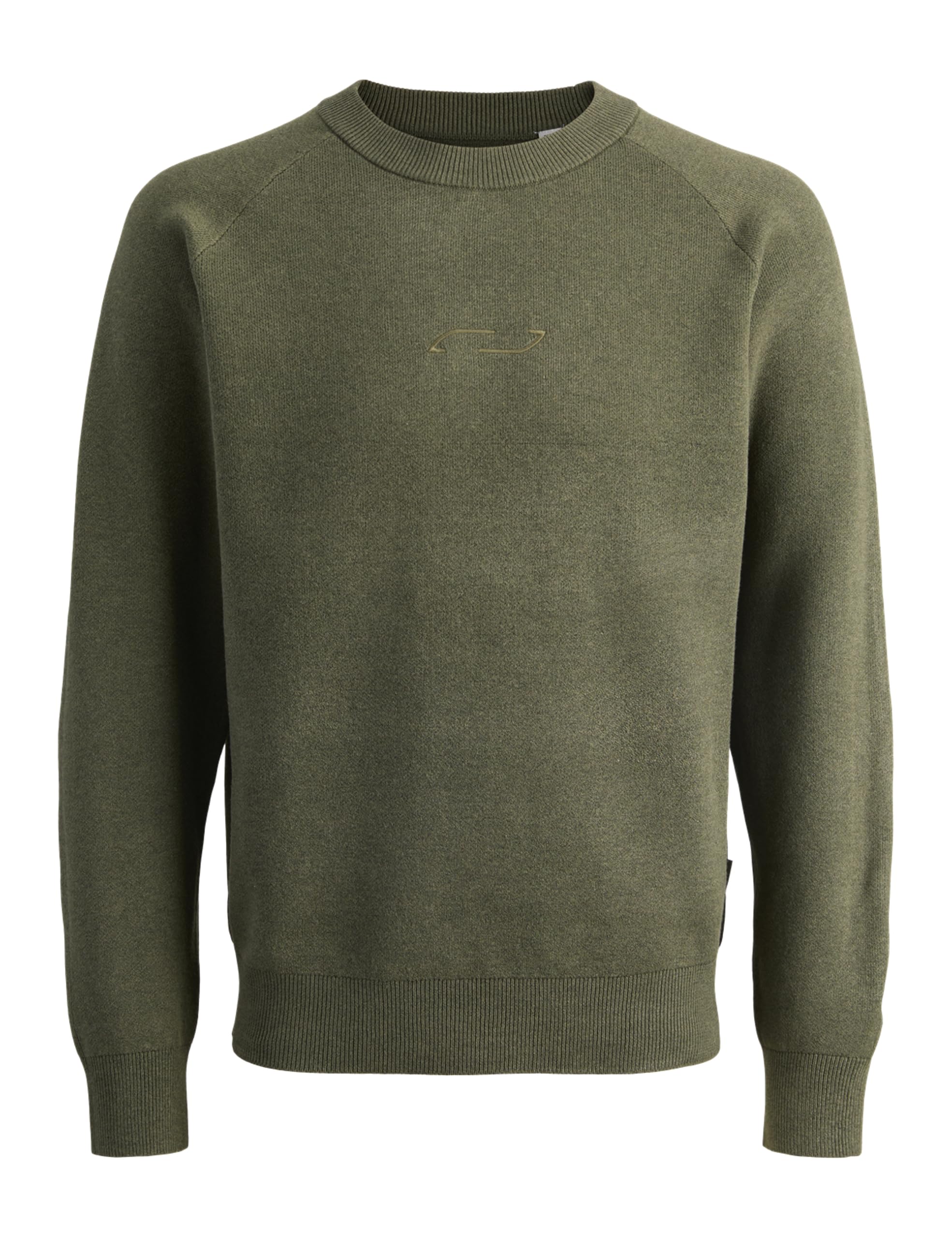 JACK & JONES Jcofusion Knit Crew Neck, Grape Leaf, M