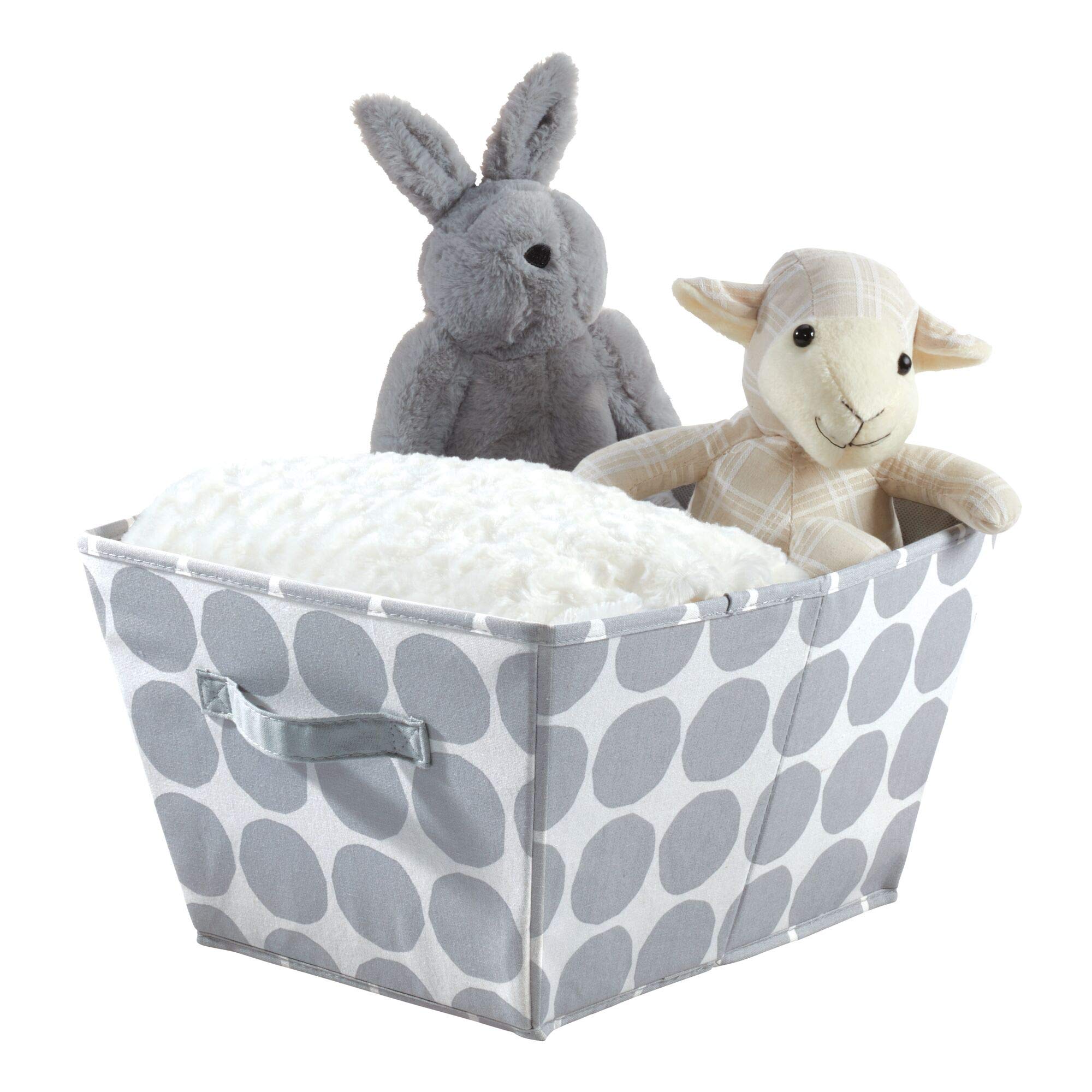 Caisse de rangement pliable iDesign avec 2 poignées solides
