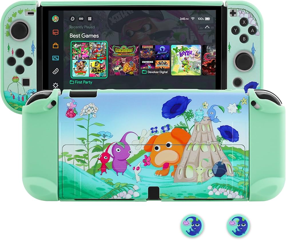 Amazon.com: HYPERCASE Switch OLED Hard Shell Dockable Protective