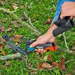 Gardena 298-20 combisystem Bypass Branch Pruner, 3X Cutting Power, Hardened Non-Stick Blades, Made in Germany