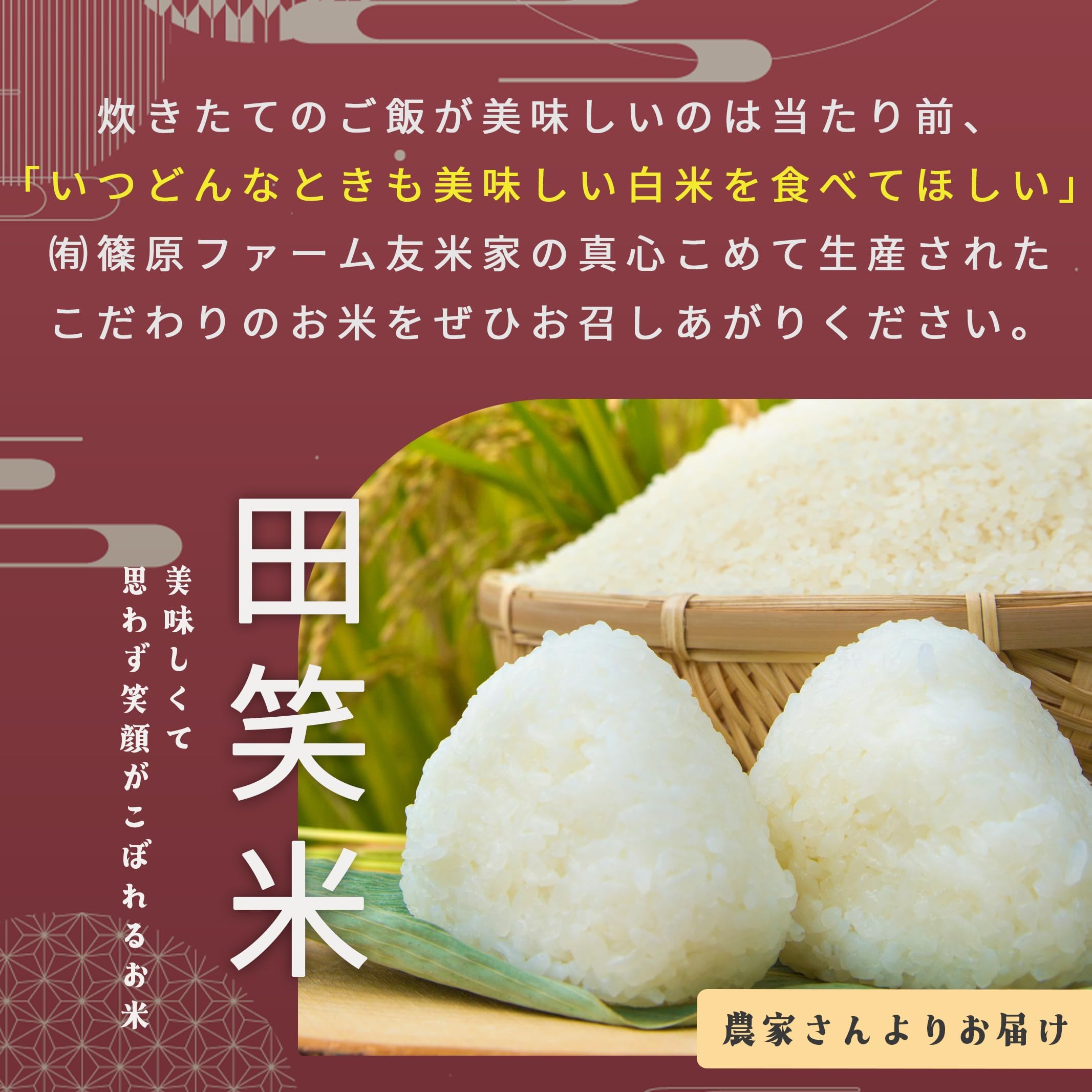Amazon.co.jp: 令和6年産 新米 とちぎの星 【 田笑米 】 10㎏ 減農薬 