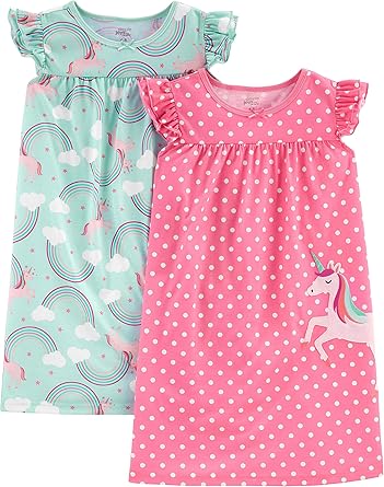 Simple Joys by Carter's girls 2-pack Nightgowns