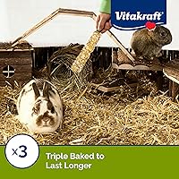 Vista 4 de Vitakraft Granos reventados de conejo y palitos de miel, paquete de 2, 3.0 onzas