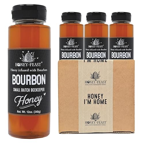 Miniatura 60 de HONEY FEAST Miel de Manuka de Nueva Zelanda Infundida con Própolis 12oz - Miel de Manuka Cruda, Fórmula con Patente Pendiente, Clasificación MGO182,