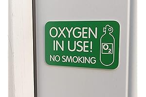 Personalized Oxygen in Use Sign: Stay Safe and Compliant