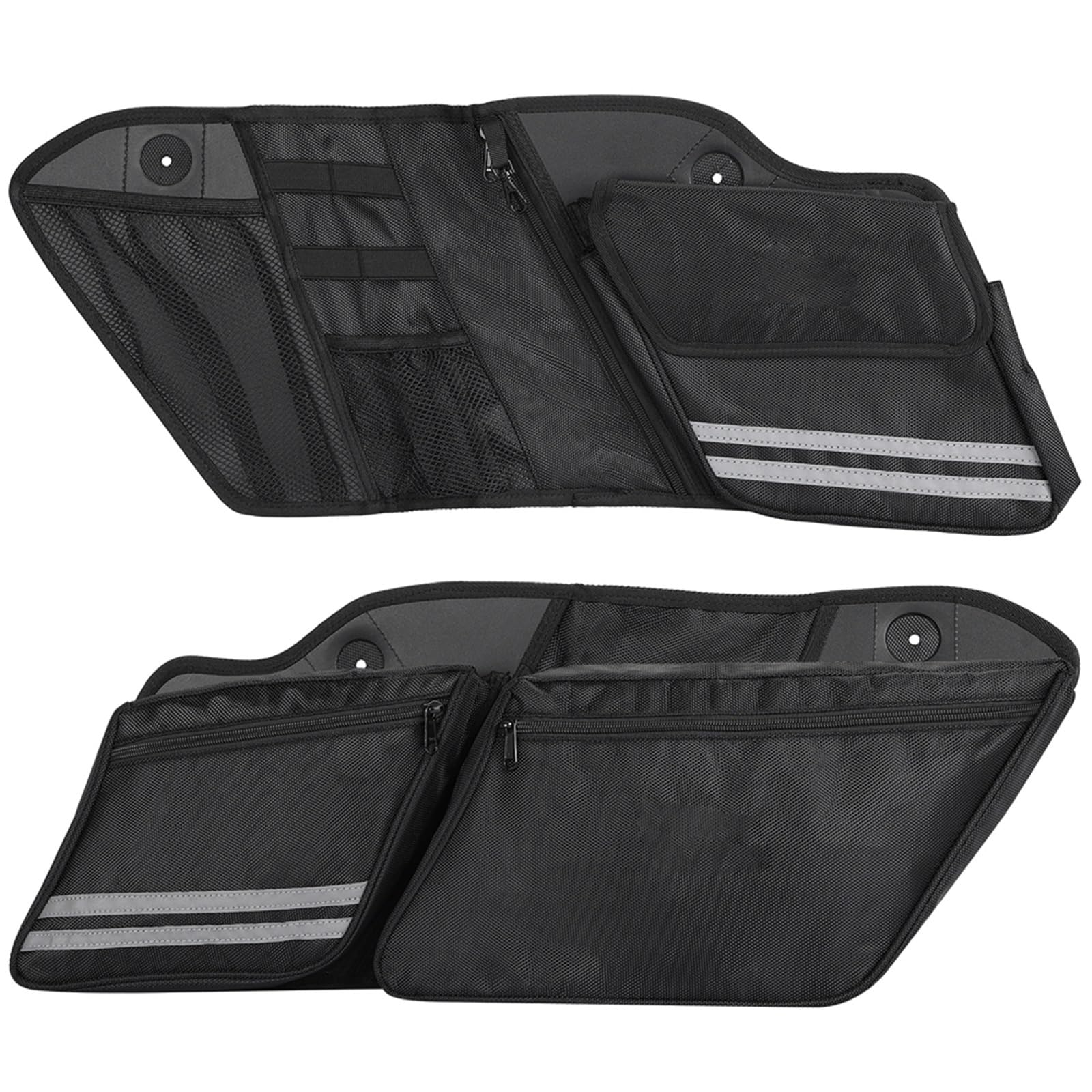 Organizzatori Di Borse Laterali Per Moto Borsa Da Sella Per Fodere 2 Pezzi Per Harley Per Davidson Touring Street Glide Road King Electra 2014-2023
