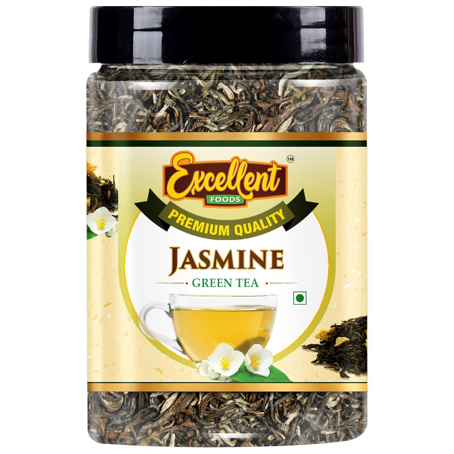 EXCELLENT FOODS Jasmine Green Tea, 250g Amazon.in Grocery