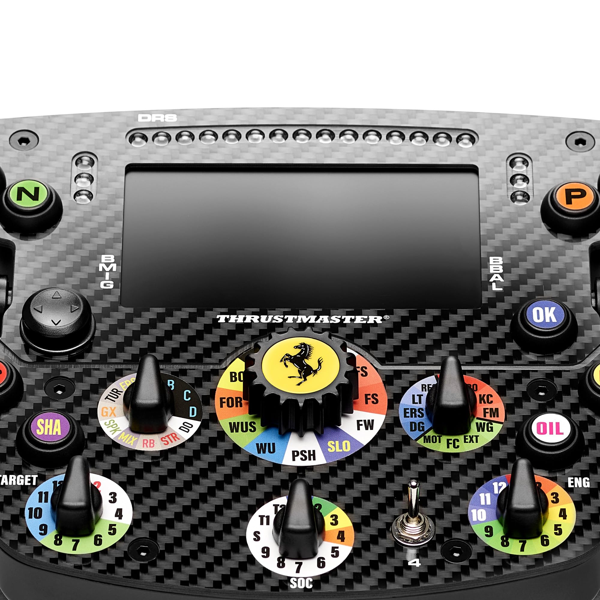 Thrustmaster Formula Wheel Add-On Ferrari SF-25 Edition, Volante da Corsa Replica su Licenza Ufficiale per PS5, PS4 e PC