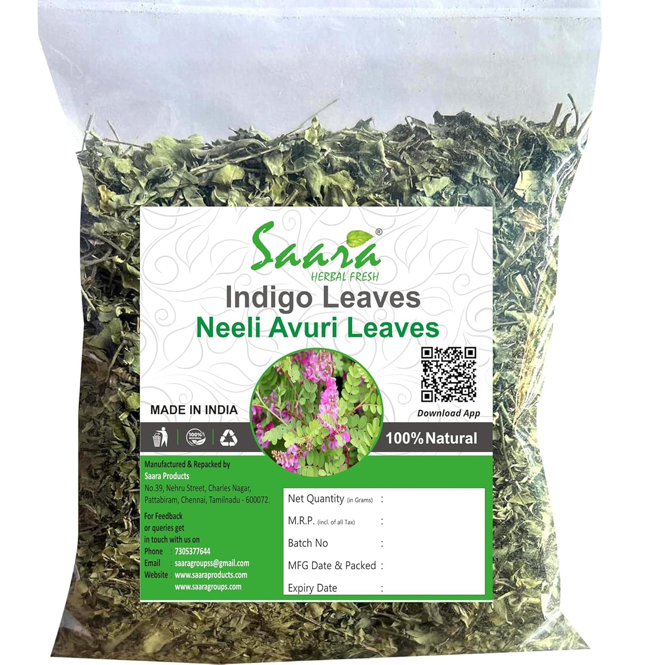 Indigo leaves organic 200g-picture-54