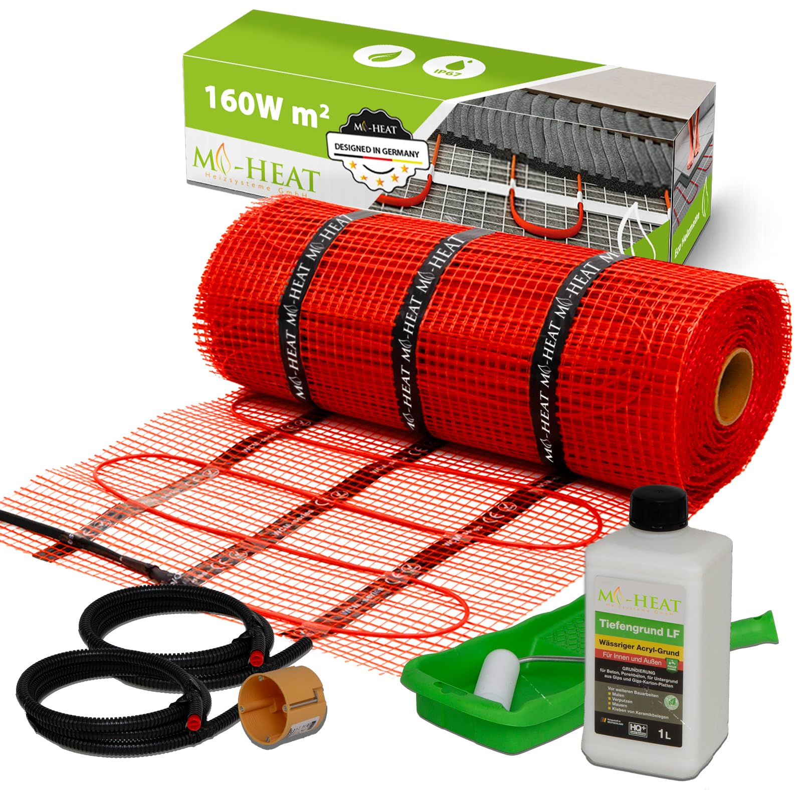Set de chauffage par le sol électrique Magnum Mat - 300 watt - 2,0 m2