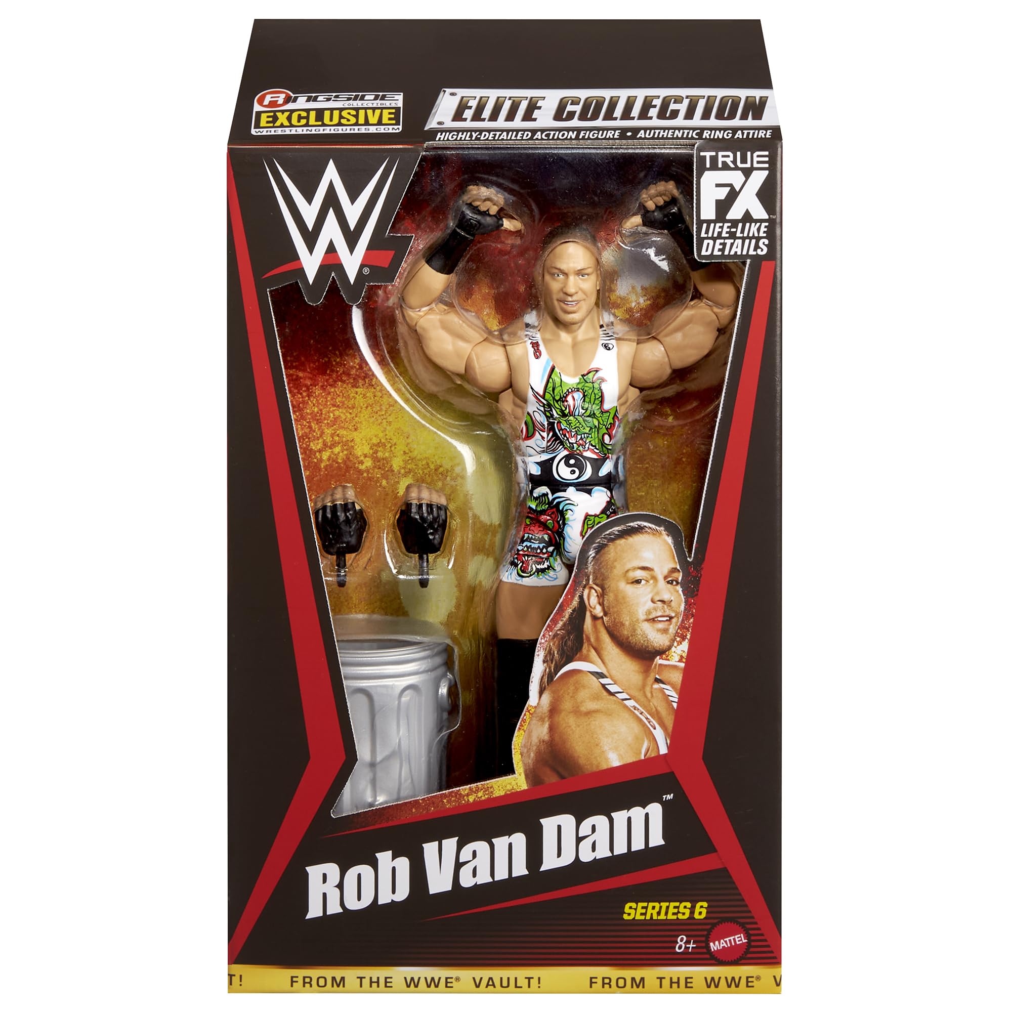Amazon.com: WWE Rob Van Dam (RVD) (Green Dragon) from The Vault