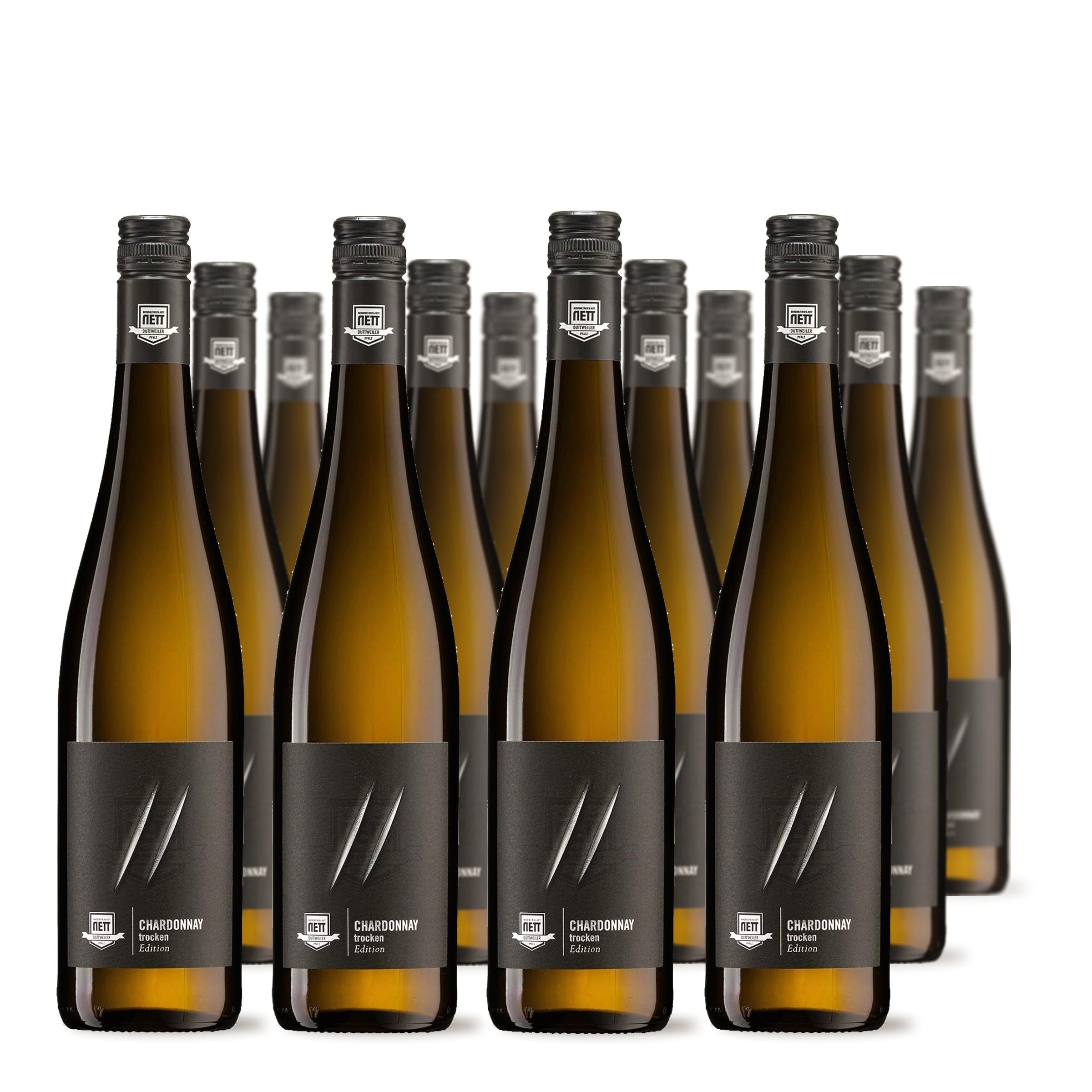 Bergdolt-Reif & Nett 2025 Chardonnay – Edition trocken (12 x 0,75 l) inkl. weine.de-DropStop