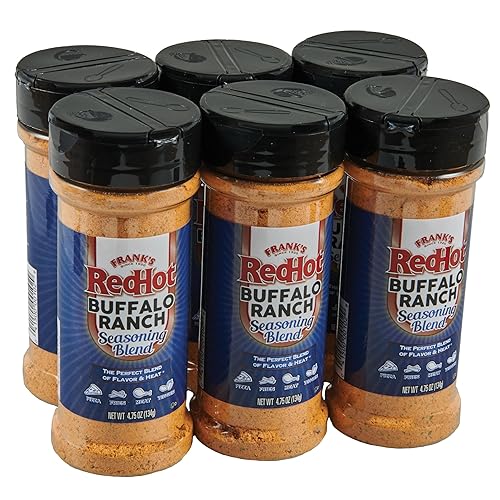 Frank's RedHot Buffalo Ranch - Mezcla de condimentos, 4.75 onzas (paquete de 6)