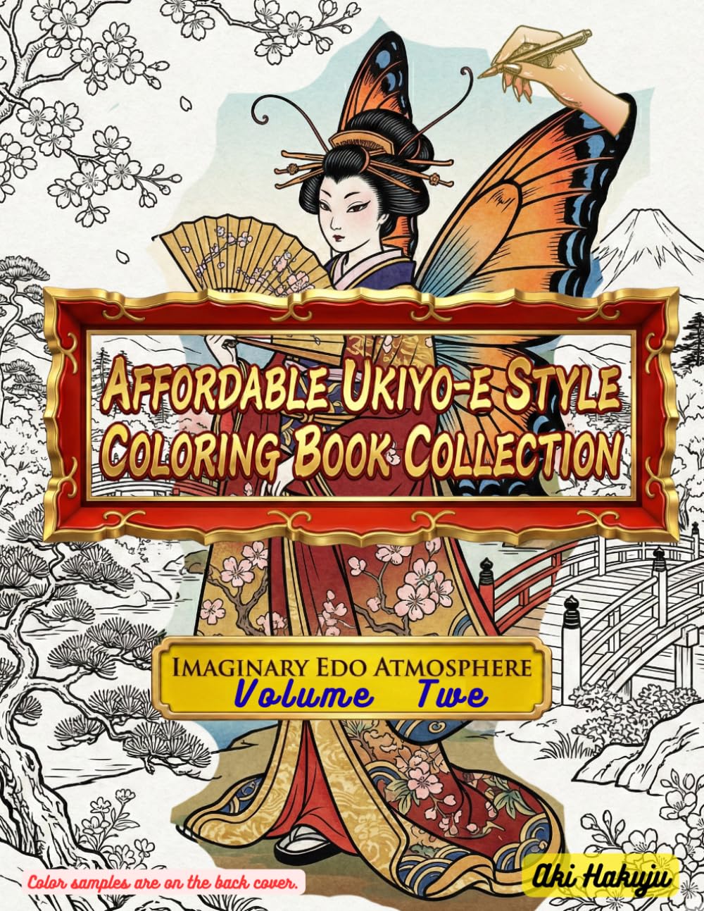 Affordable Ukiyo-e Style Coloring Book Collection　V02: Imaginary Edo Atmosphere Volume Twe